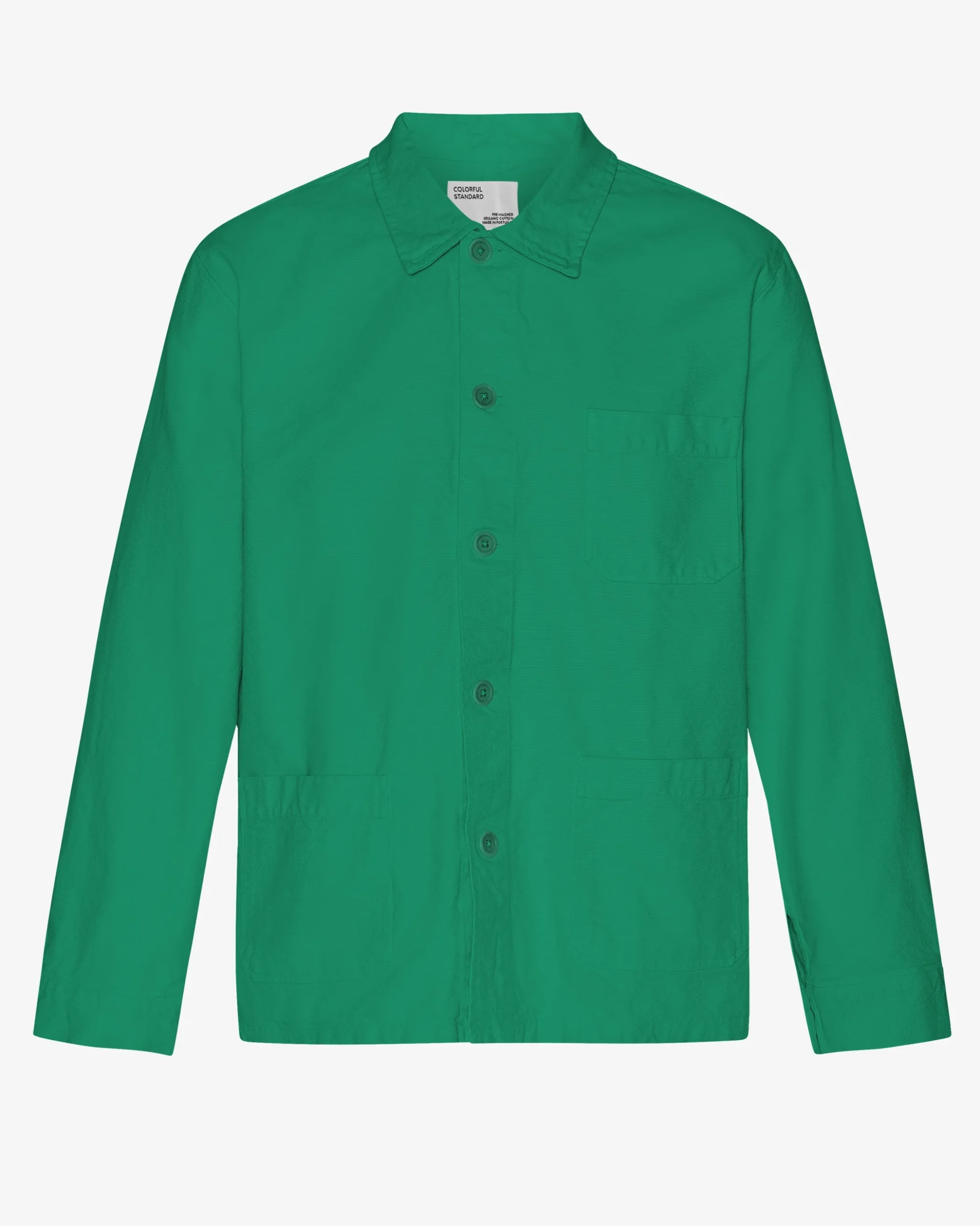 Organic Workwear Jacket - Kelly Green