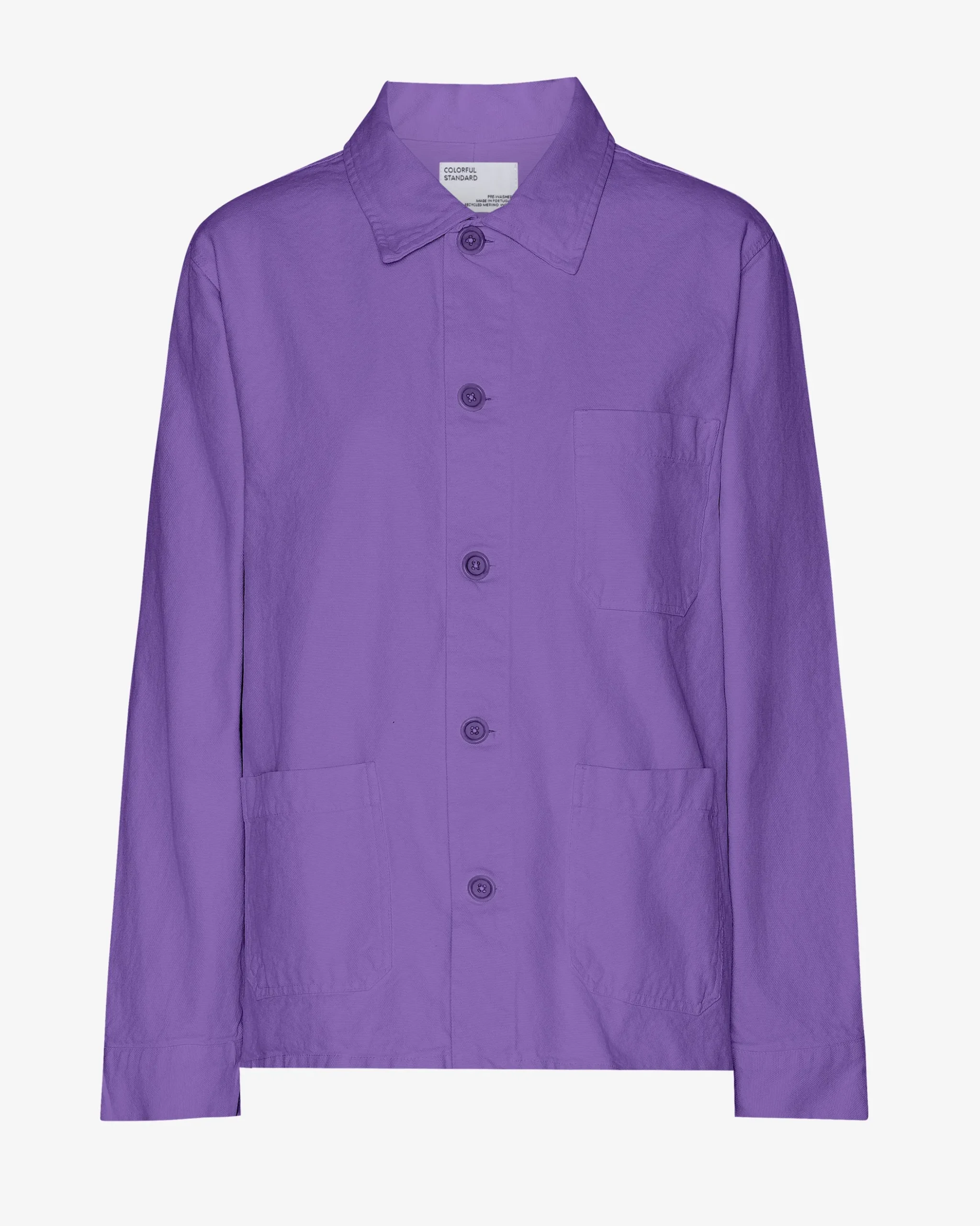 Organic Workwear Jacket - Ultra Violet