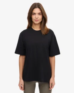 Oversized Organic T-Shirt - Deep Black (3-Pack)