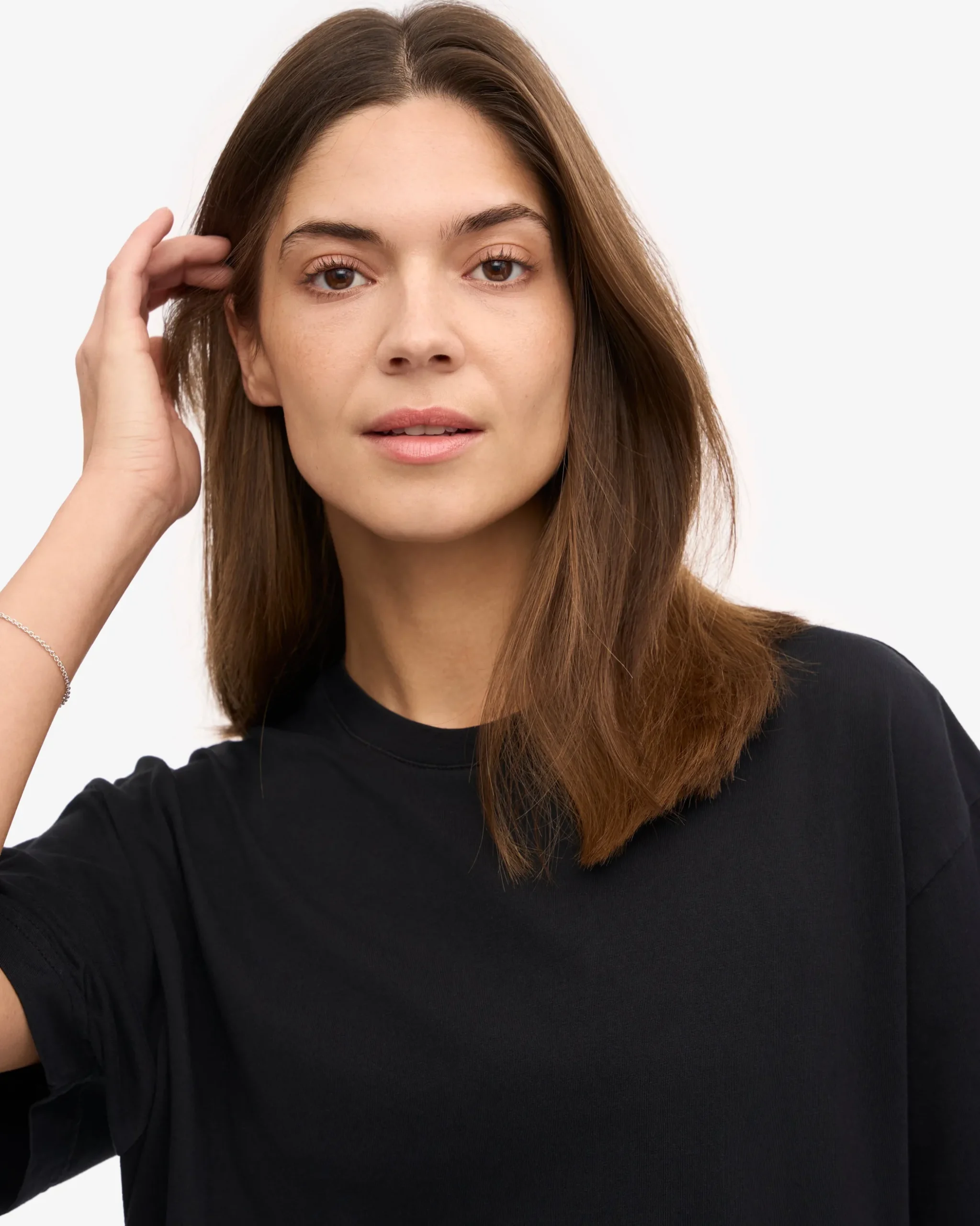 Oversized Organic T-Shirt - Deep Black (3-Pack)