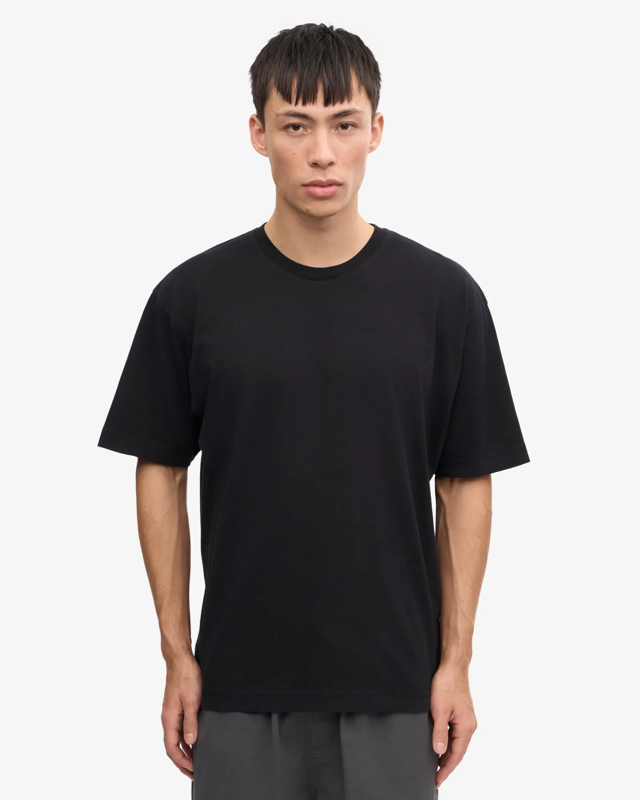Oversized Organic T-Shirt - Deep Black (3-Pack)