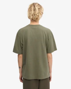 Oversized Organic T-Shirt - Dusty Olive