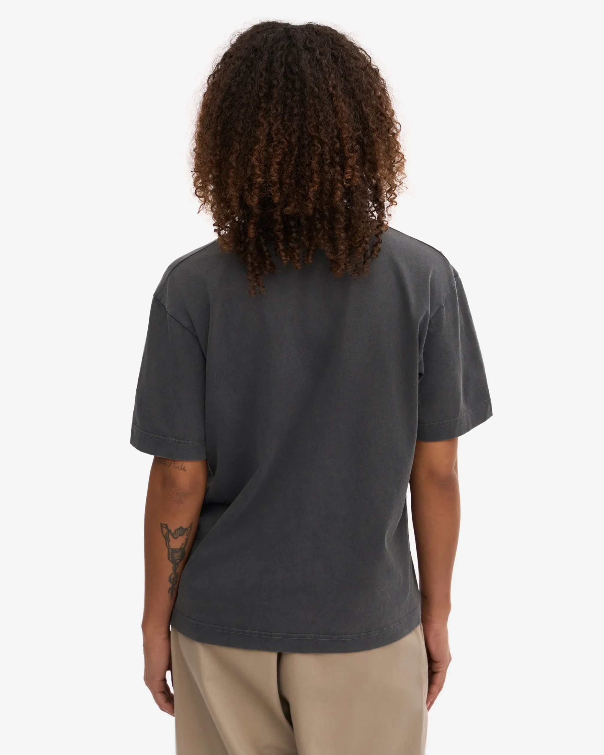 Oversized Organic T-Shirt - Faded Black (3-Pack)