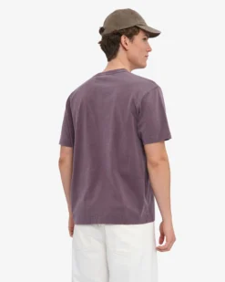 Oversized Organic T-Shirt - Faded Grape