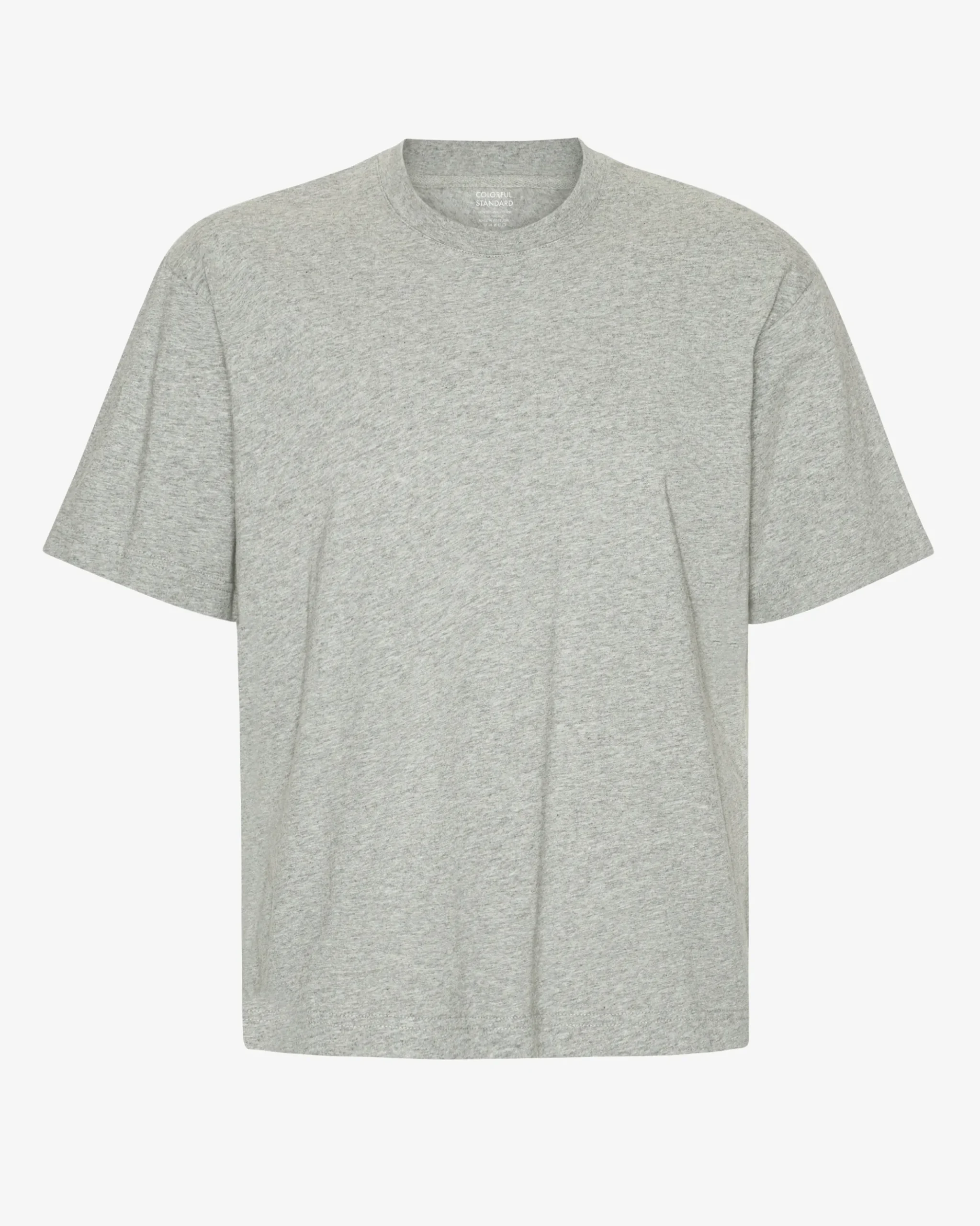 Oversized Organic T-Shirt - Heather Grey