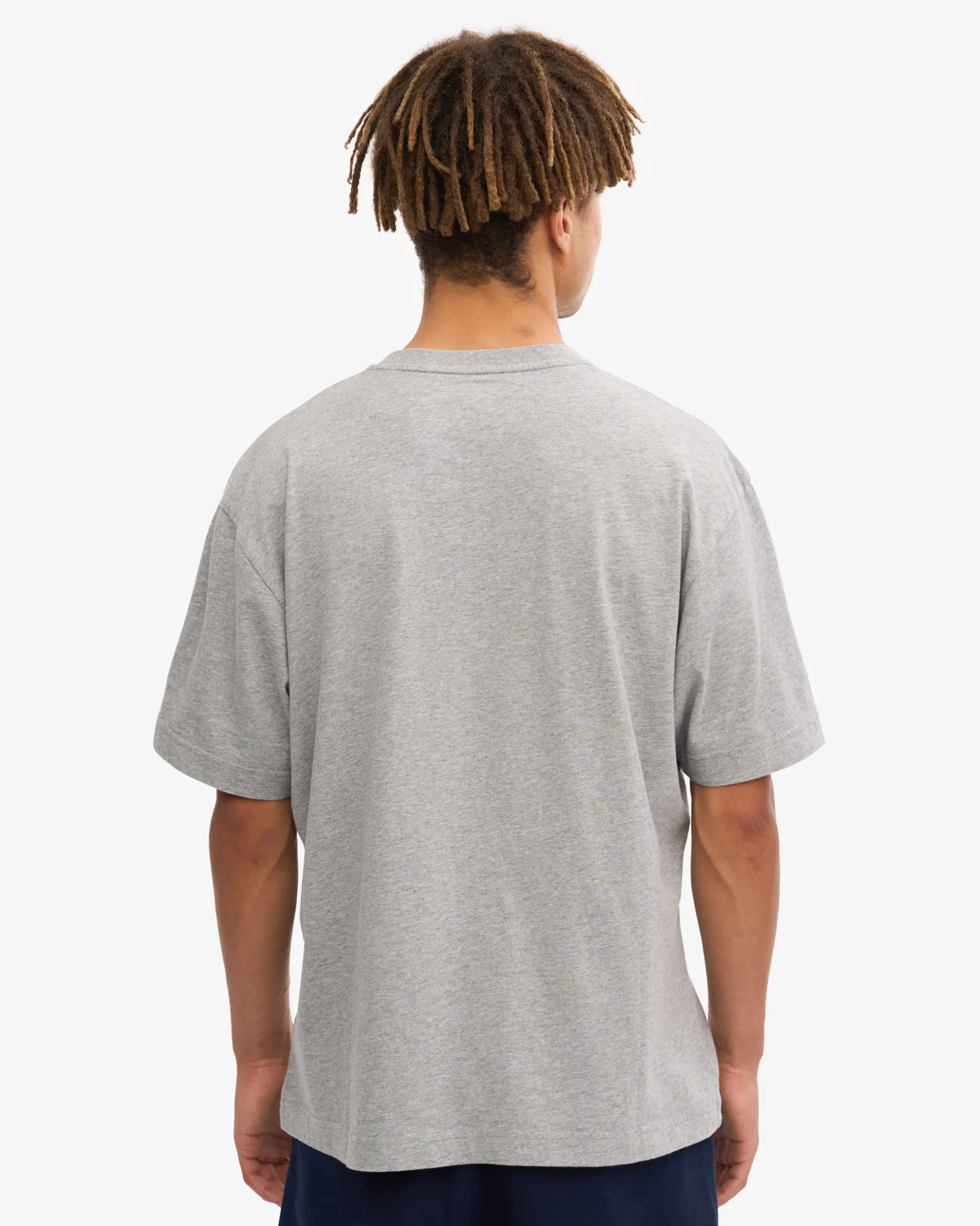 Oversized Organic T-Shirt - Heather Grey