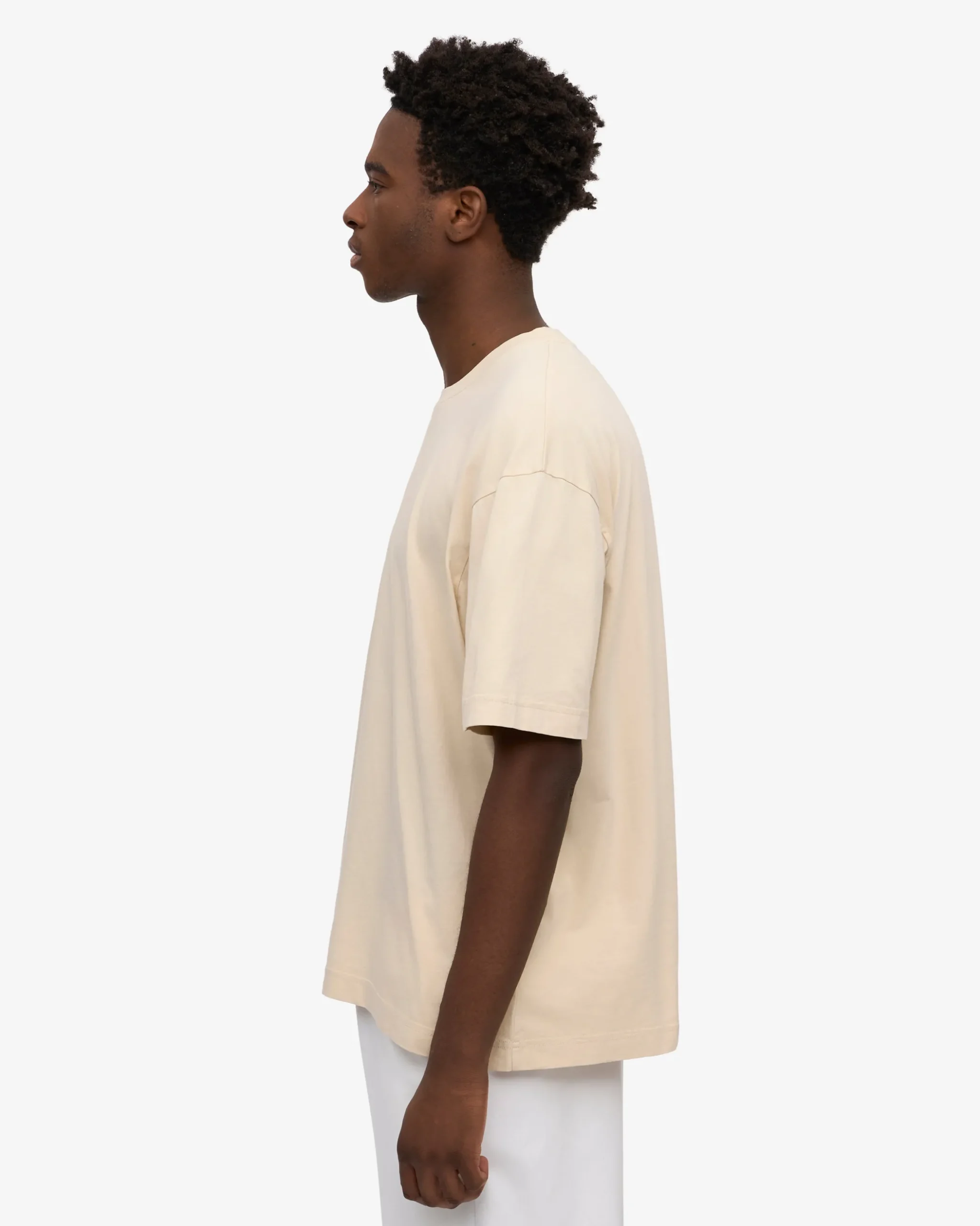 Oversized Organic T-Shirt - Ivory White