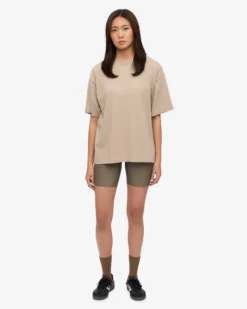 Oversized Organic T-Shirt - Oyster Grey