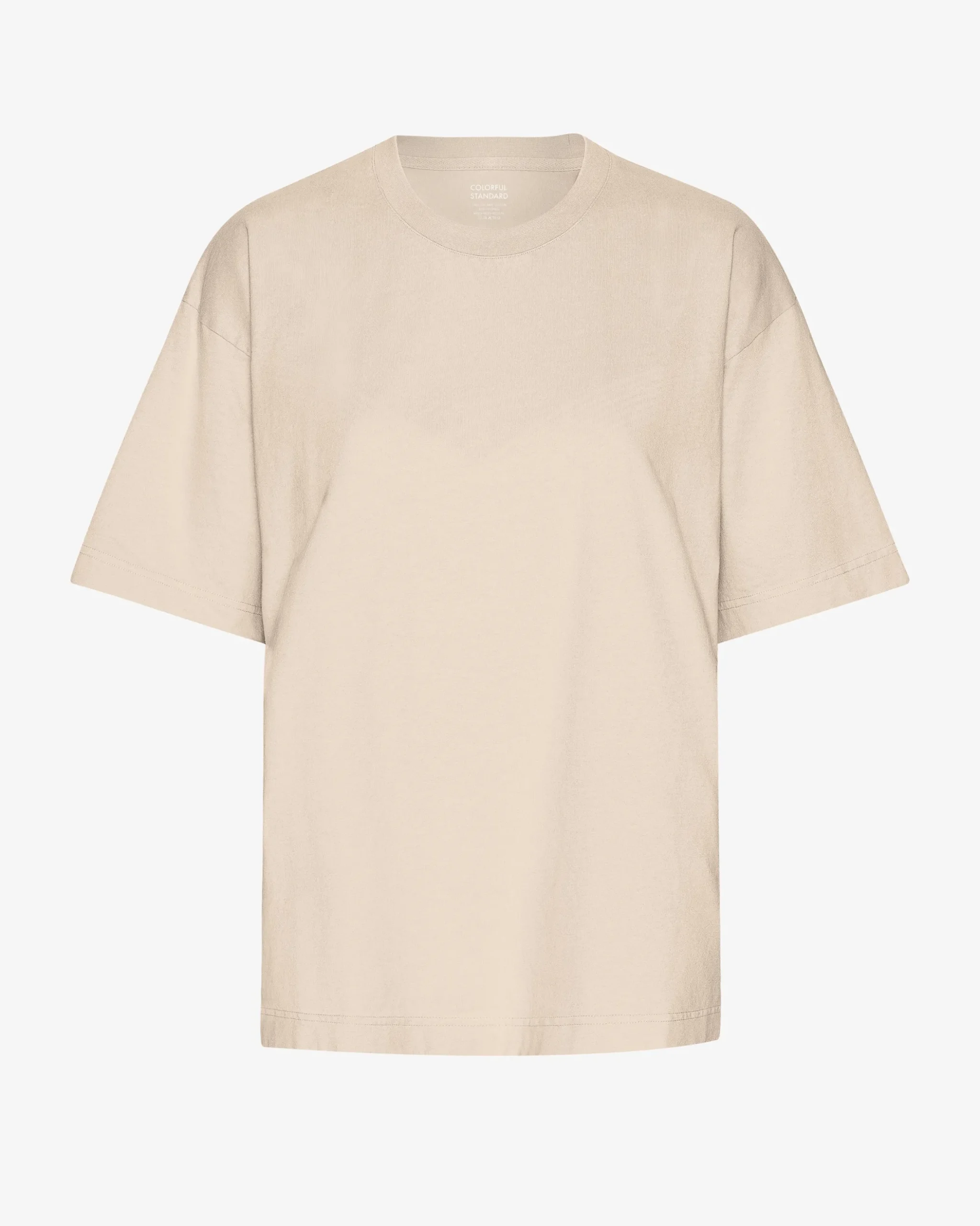 Oversized Organic T-Shirt - Oyster Grey