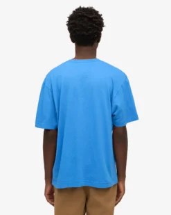 Oversized Organic T-Shirt - Pacific Blue