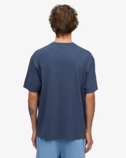 Oversized Organic T-Shirt - Petrol Blue