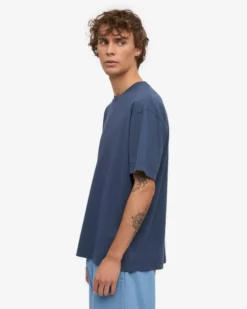 Oversized Organic T-Shirt - Petrol Blue (3-Pack)