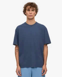 Oversized Organic T-Shirt - Petrol Blue (3-Pack)