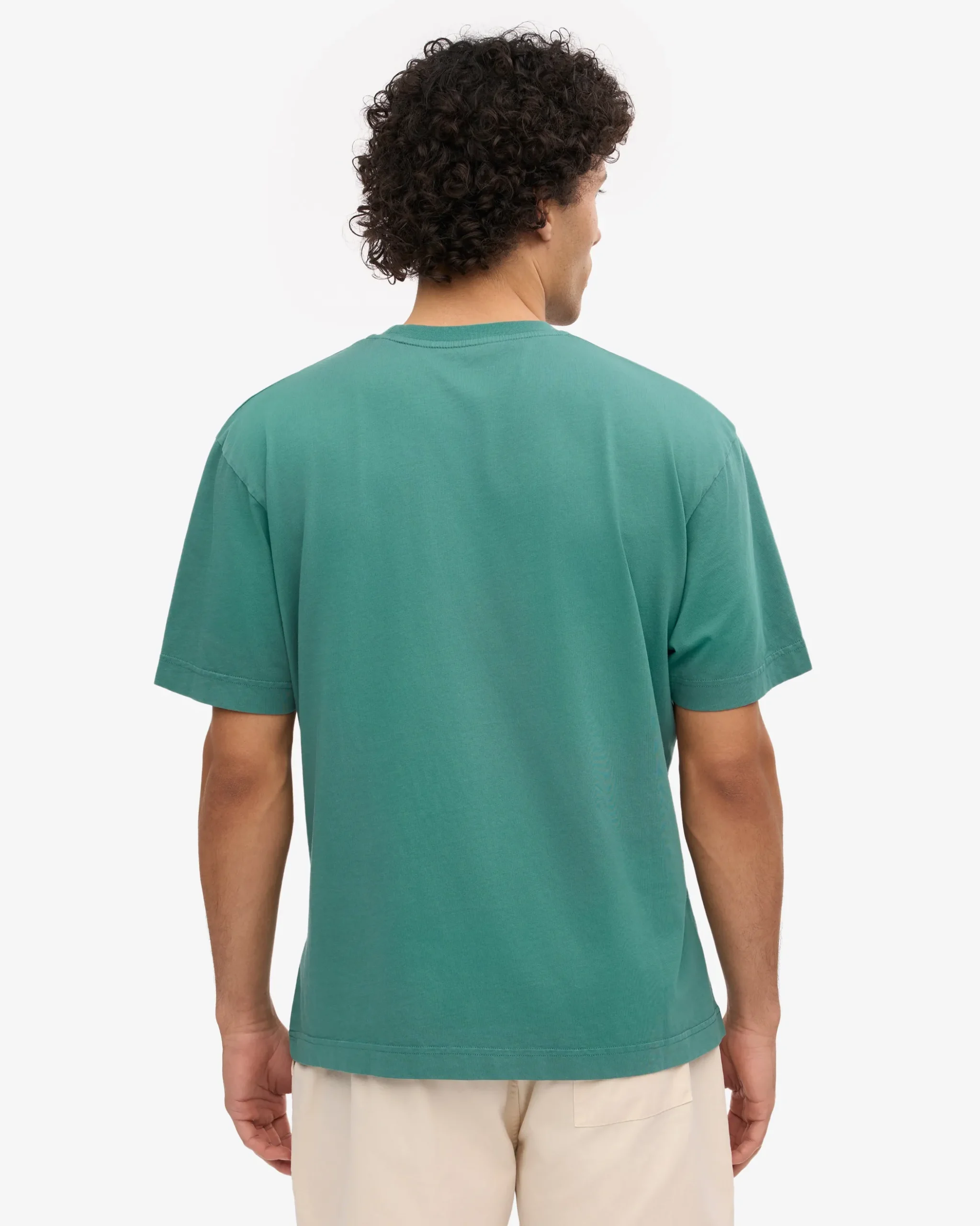 Oversized Organic T-Shirt - Pine Green