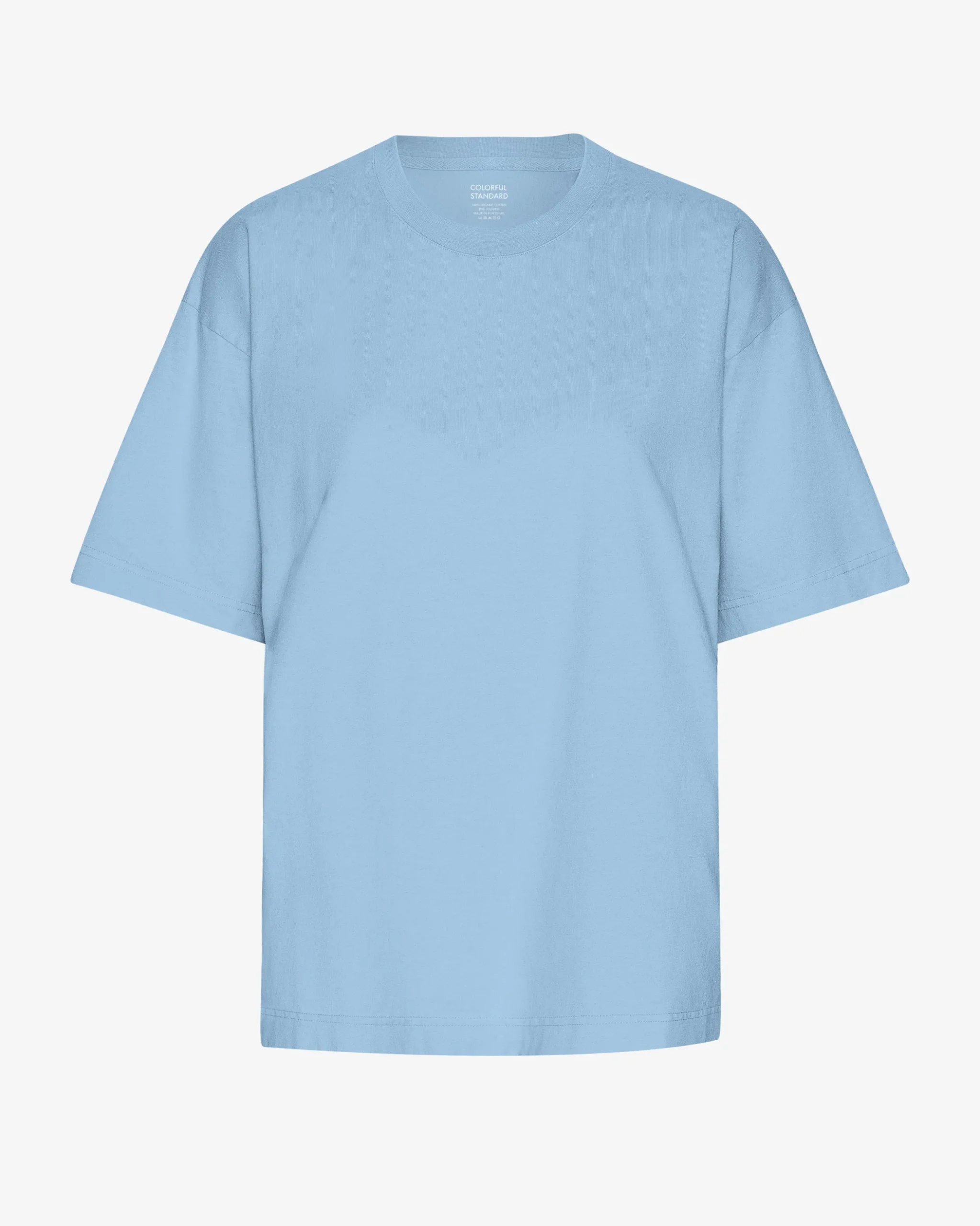 Oversized Organic T-Shirt - Seaside Blue