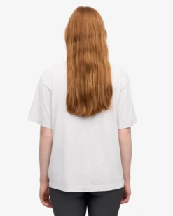 Oversized Organic T-Shirt - Snow Melange