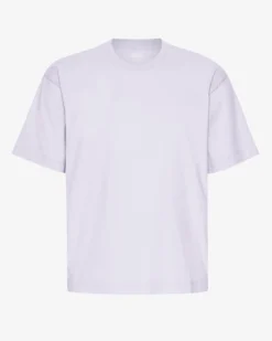 Oversized Organic T-Shirt - Soft Lavender
