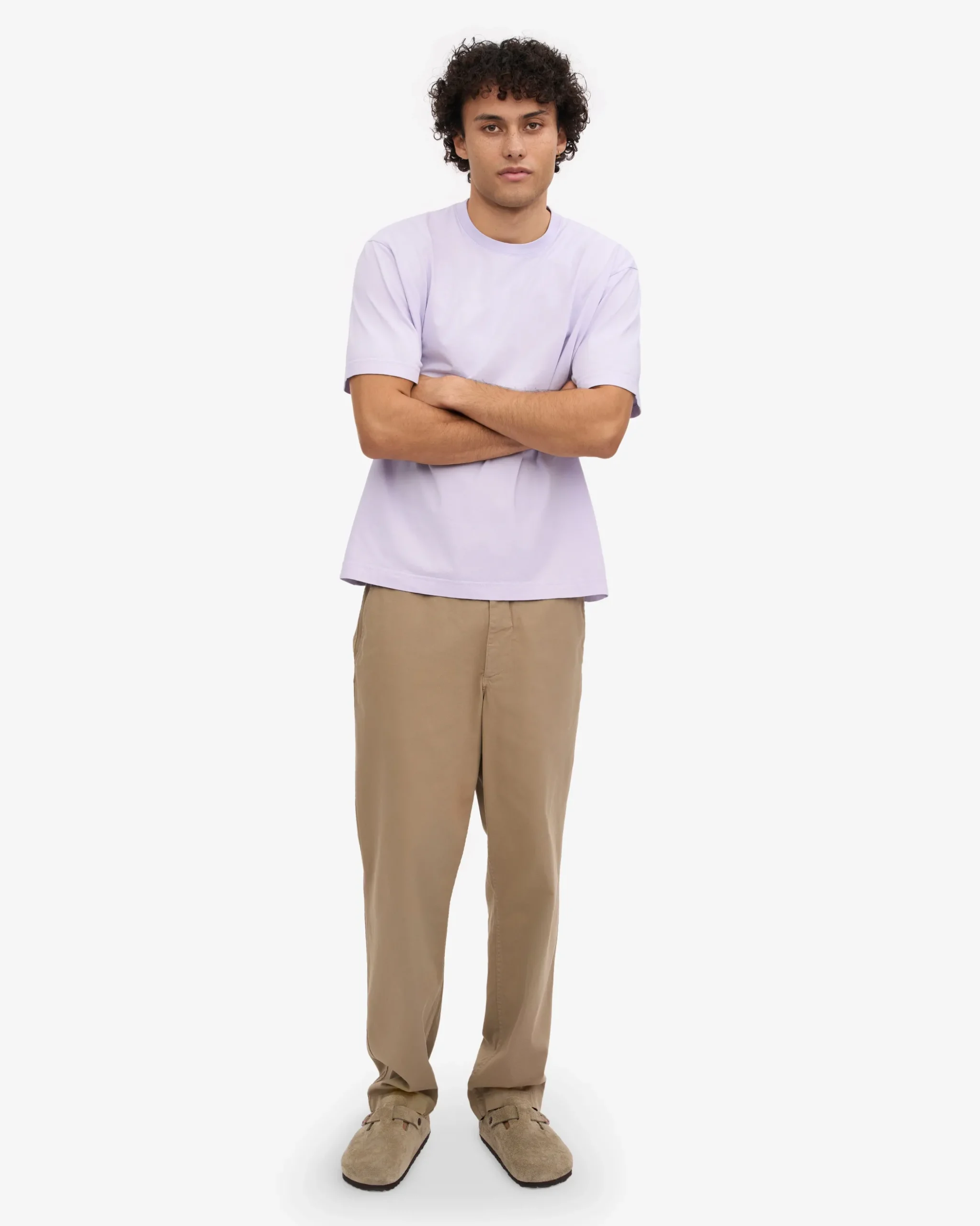 Oversized Organic T-Shirt - Soft Lavender (3-Pack)