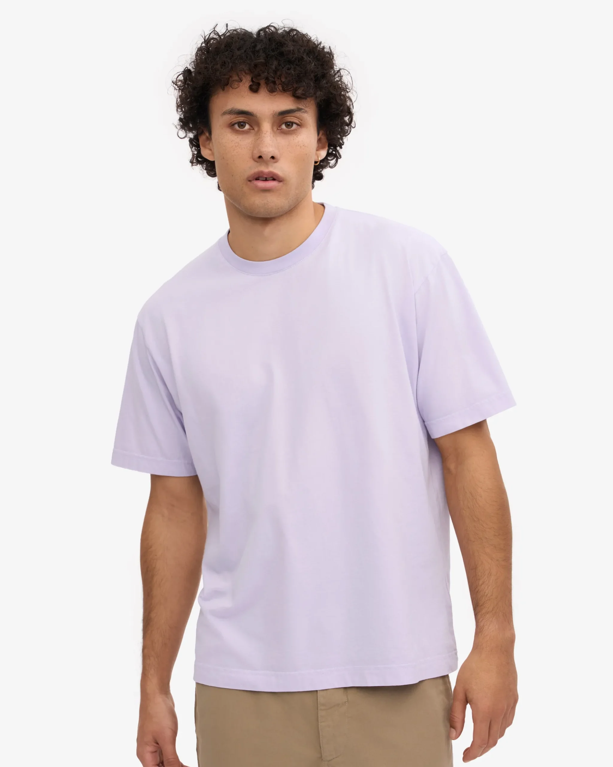 Oversized Organic T-Shirt - Soft Lavender (3-Pack)