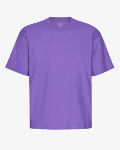 Oversized Organic T-Shirt - Ultra Violet