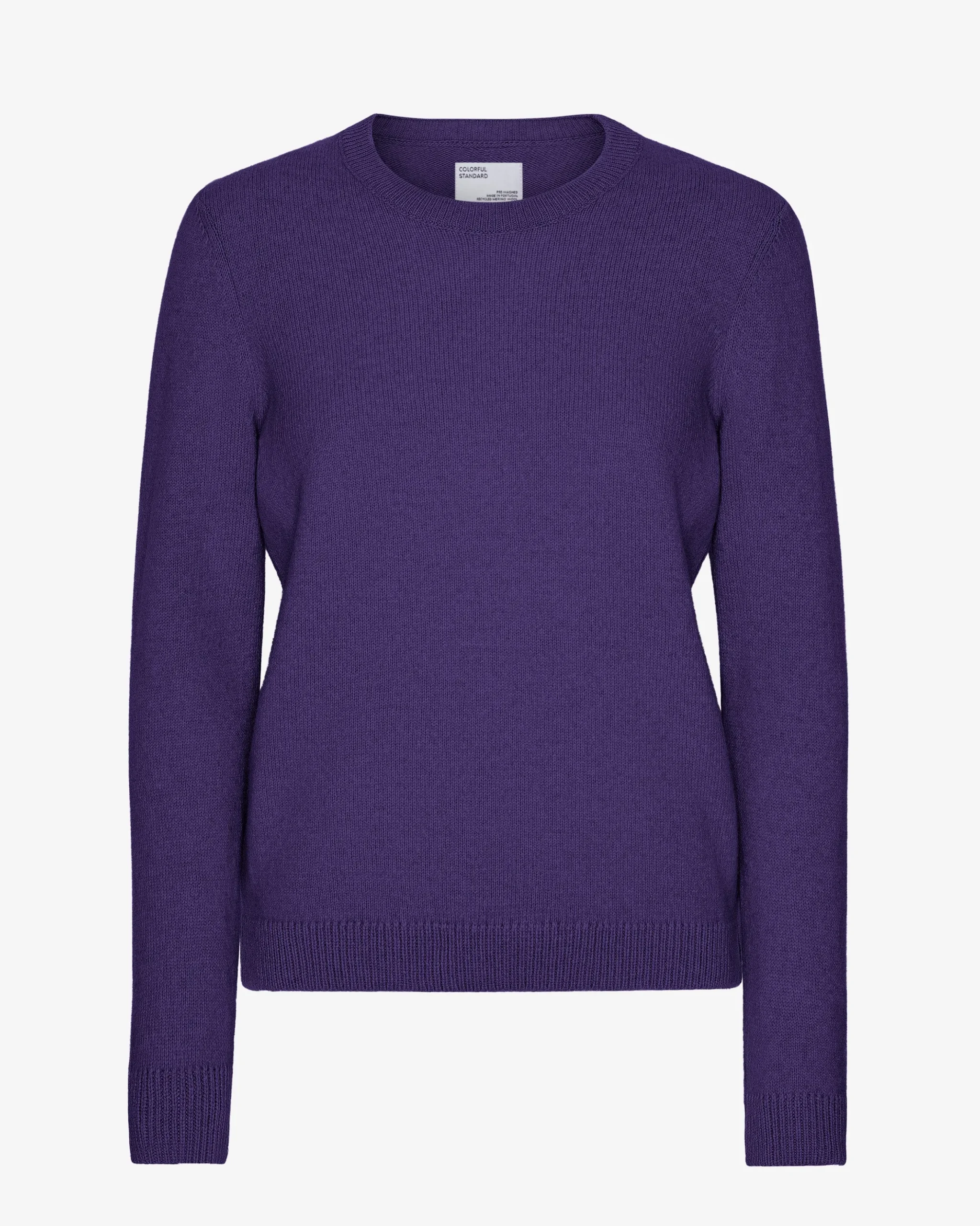 Women Classic Merino Wool Crew - Ultra Violet