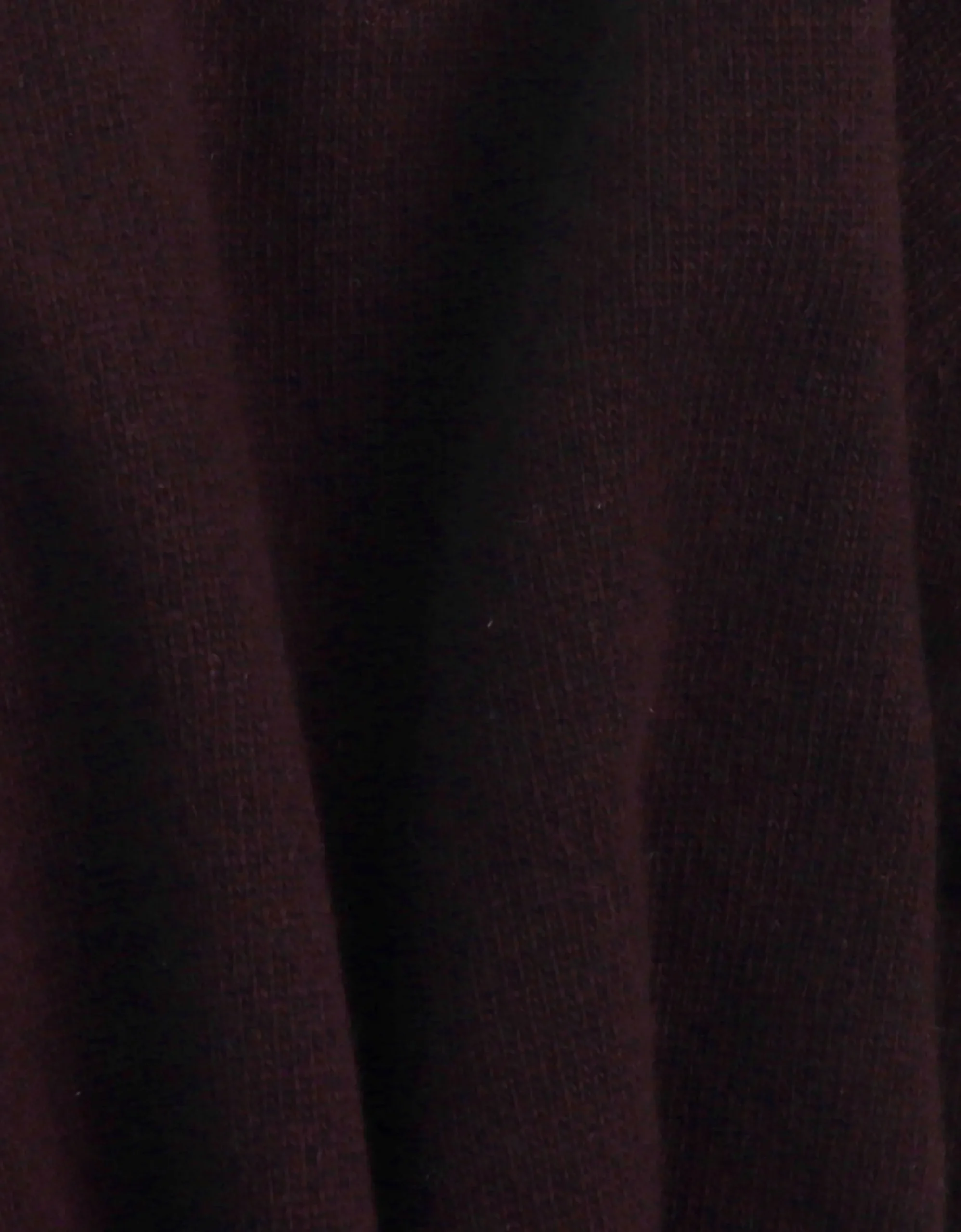 Women Classic Merino Wool Crew - Oxblood Red
