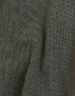 Women Classic Merino Wool Crew - Dusty Olive