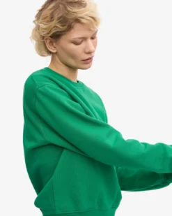 Women Classic Organic Crew - Kelly Green