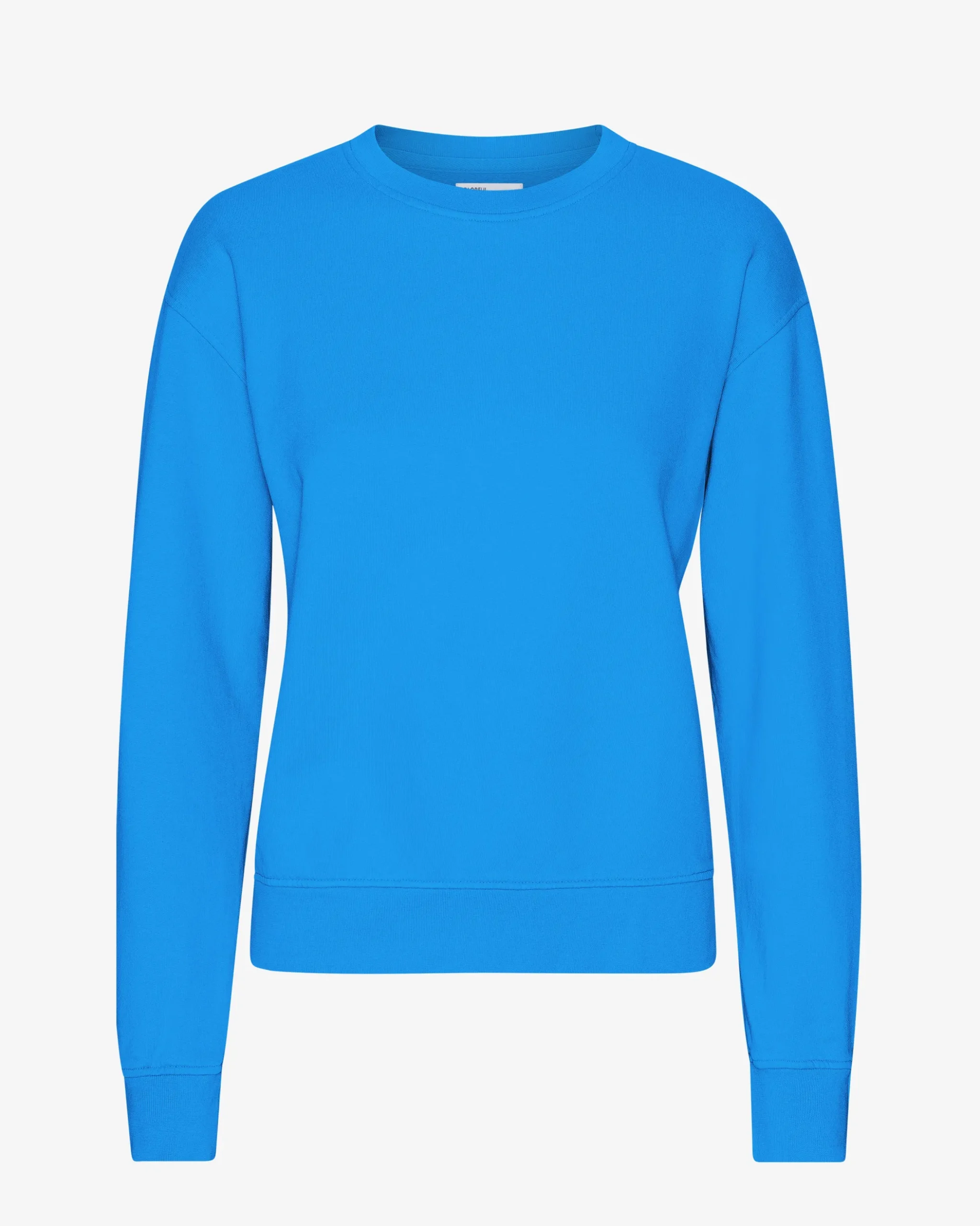 Women Classic Organic Crew - Pacific Blue