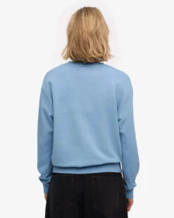 Women Classic Organic Crew - Seaside Blue