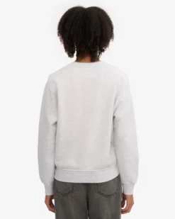 Women Classic Organic Crew - Snow Melange