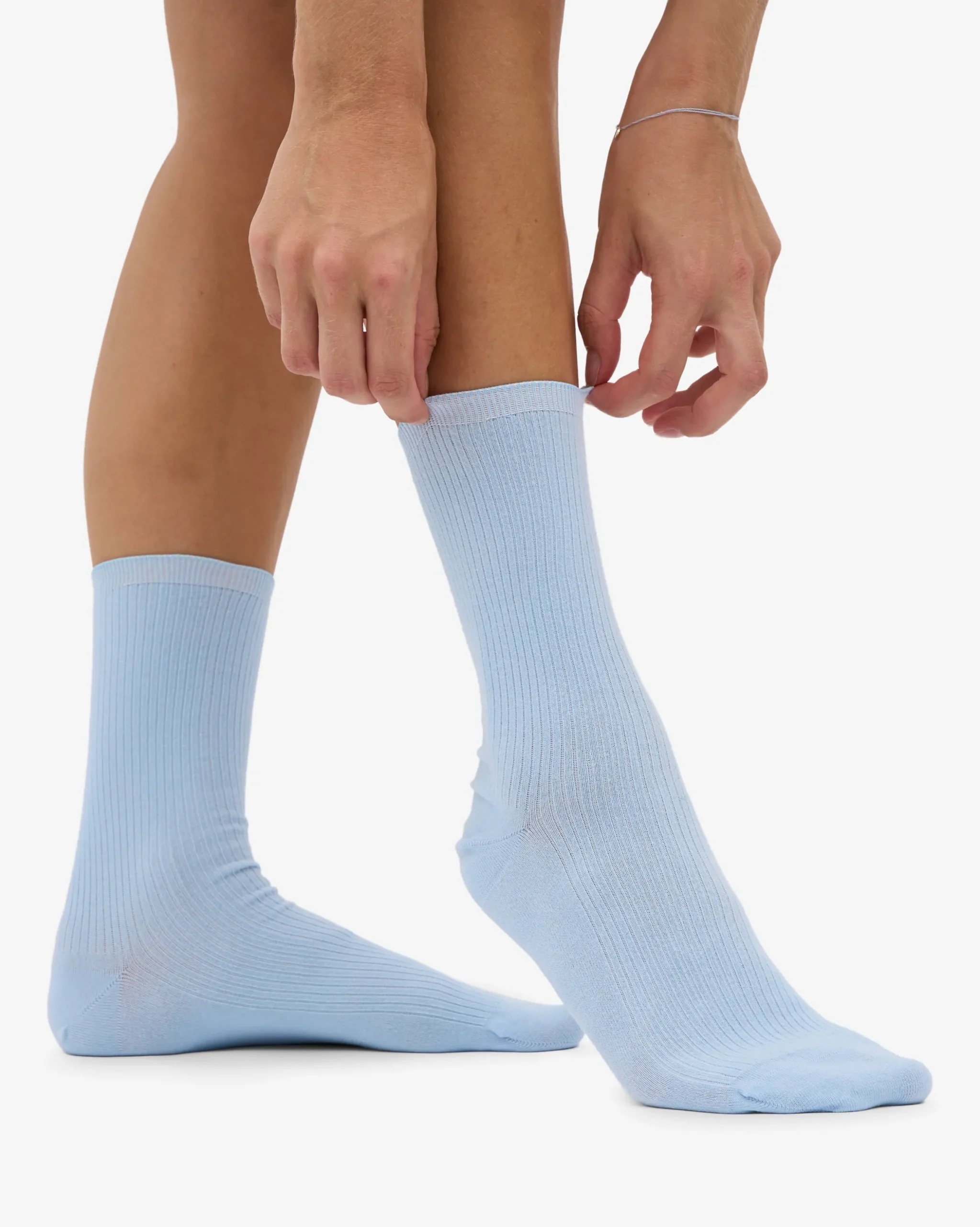 Women Classic Organic Sock - Polar Blue