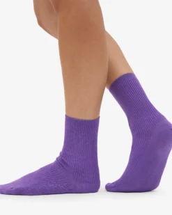 Women Classic Organic Sock - Ultra Violet (3-Pack)