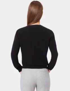 Women Light Merino Wool Crew - Burned Yellow