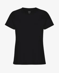 Women Light Organic Tee - Deep Black