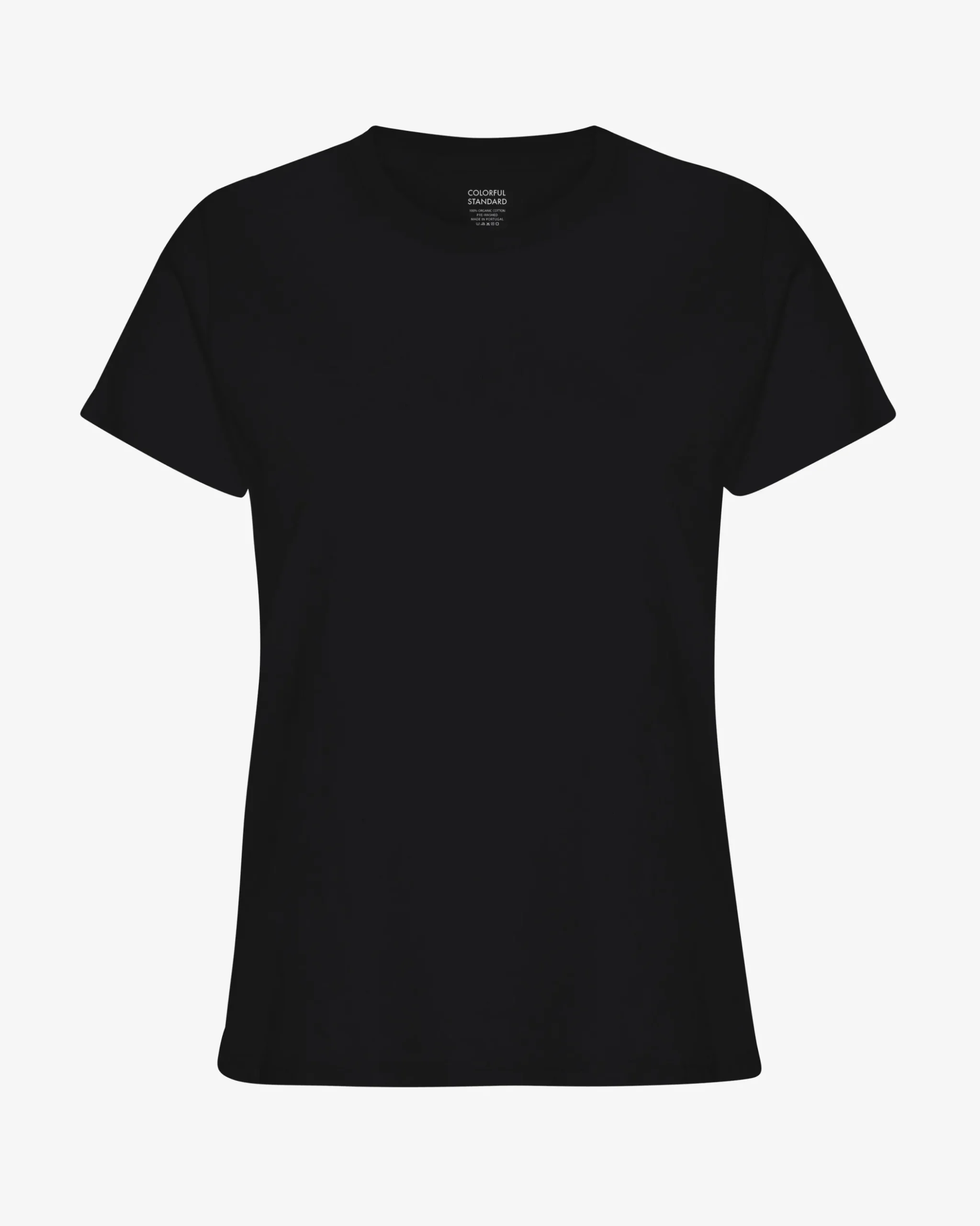Women Light Organic Tee - Deep Black