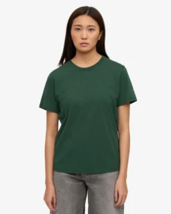 Women Light Organic Tee - Emerald Green