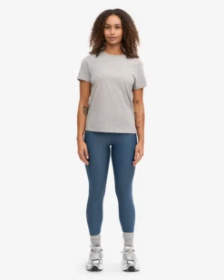 Women Light Organic Tee - Heather Grey