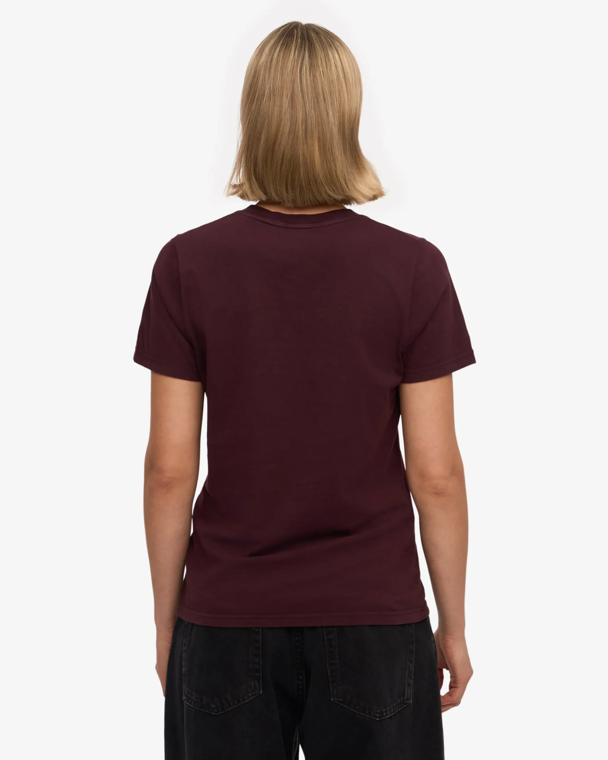 Women Light Organic Tee - Oxblood Red (3-Pack)
