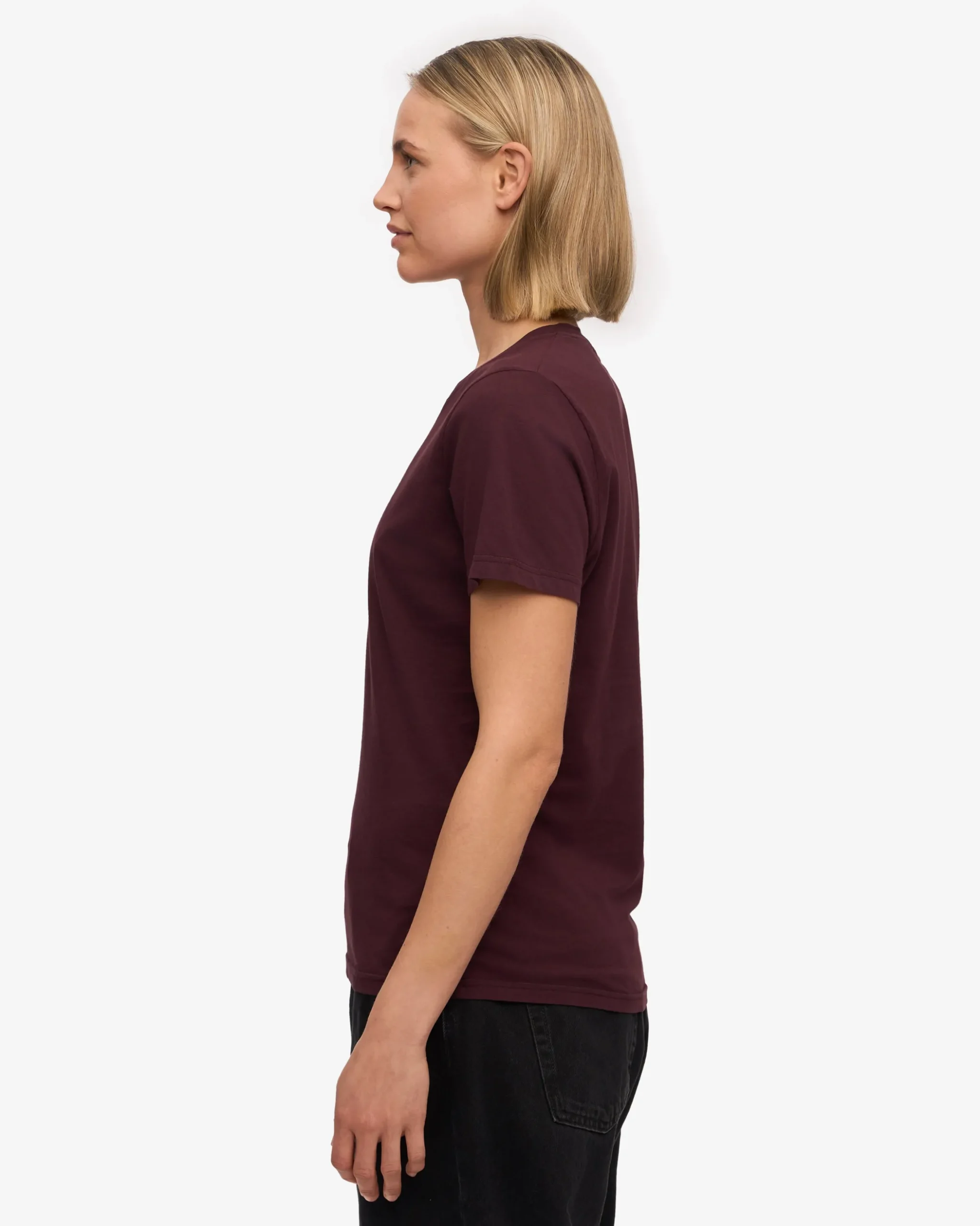 Women Light Organic Tee - Oxblood Red (3-Pack)