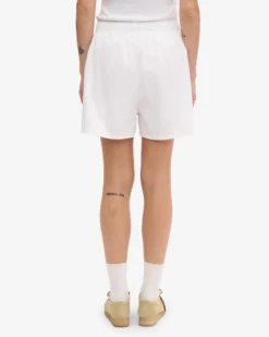 Women Organic Twill Shorts - Navy Blue & Optical White (2-Pack)